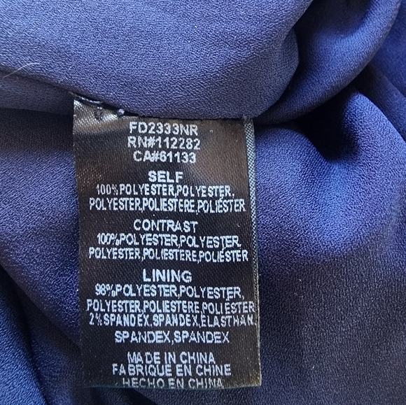 ADELYN RAE blue floral maxi dress, size M - Picture 9 of 10